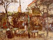 Vincent Van Gogh Terrace of the Cafe on Montmartre painting